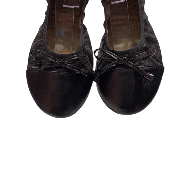 TALARIA BLACK BALLET FLATS SHOES TRAVEL FLATS PACKABLE FLATS SHOES - Picture 5 of 16